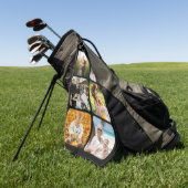 写真のアップロード ゴルフタオル (グリーン)