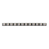 写真のアップロード サテンリボン (正面)