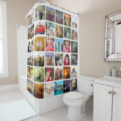 写真のアップロード シャワーカーテン (インサイチュ)