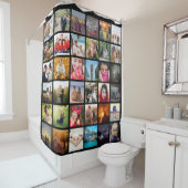 写真のアップロード シャワーカーテン (インサイチュ)