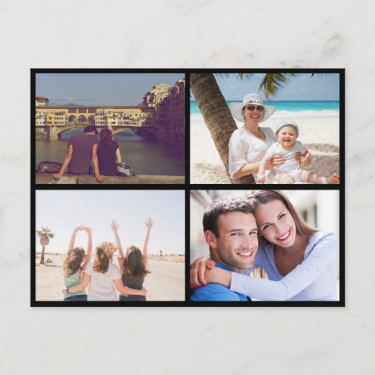 写真のアップロード シーズンポストカード (正面)