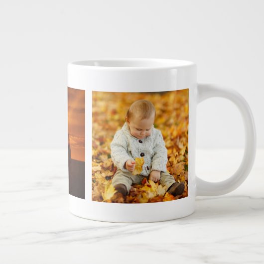 写真のアップロード ジャンボコーヒーマグカップ (右)