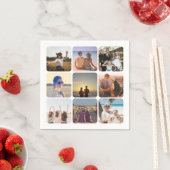 写真のアップロード スタンダードカクテルナプキン (インサイチュ)