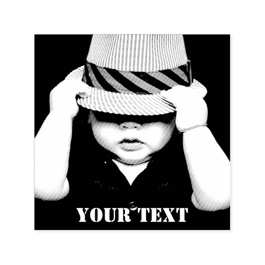 写真のアップロード セルフインキングスタンプ (デザイン)