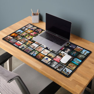 写真のアップロード デスクマット