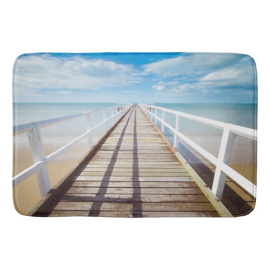 写真のアップロード バスマット (正面)