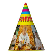 写真のアップロード パーティーハット (右)