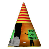 写真のアップロード パーティーハット (右)