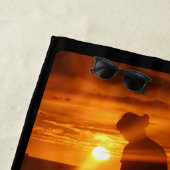 写真のアップロード ビーチタオル (インサイチュ)