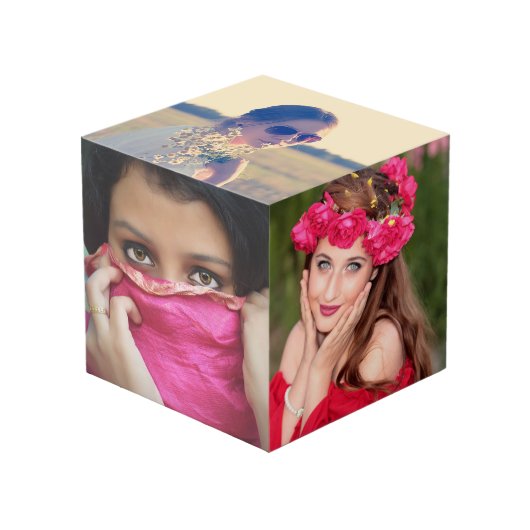 写真のアップロード フォトキューブ (正面アングル)
