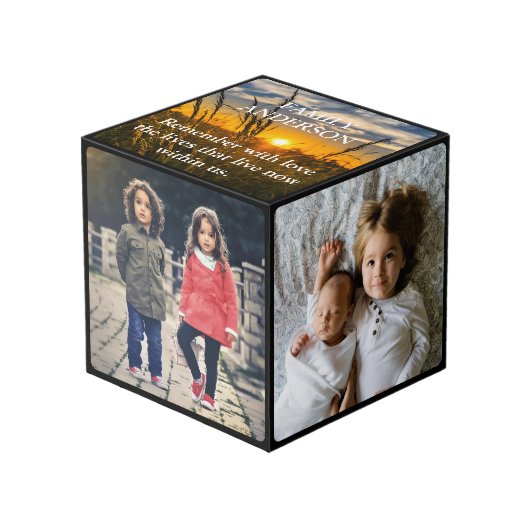 写真のアップロード フォトキューブ (正面アングル)