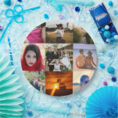 写真のアップロード ペーパープレート (パーティー)