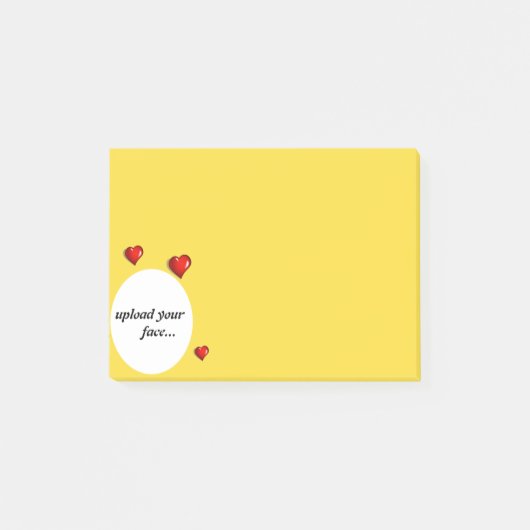 写真のアップロード ポストイット (正面)