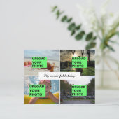 写真のアップロード ポストカード (スタンド正面)
