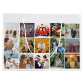 写真のアップロード ラージペーパーバッグ (裏面)