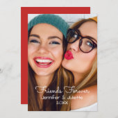 写真のアップロード |名前と日付で個人用に設定 (正面/裏面)