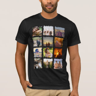 写真のアップロード Tシャツ