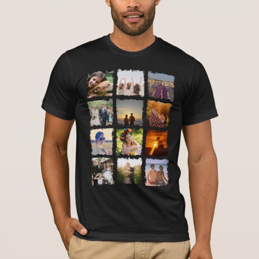 写真のアップロード Tシャツ (正面)