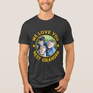 写真のアップ最高のロード- grandpa Tri-Blendシャツ トライブレンドTシャツ