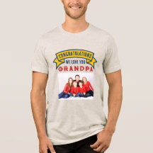 写真のアップ最高のロード- grandpa Tri-Blendシャツ