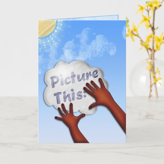 写真のインスパイアこと–1 カード (黄色い花)