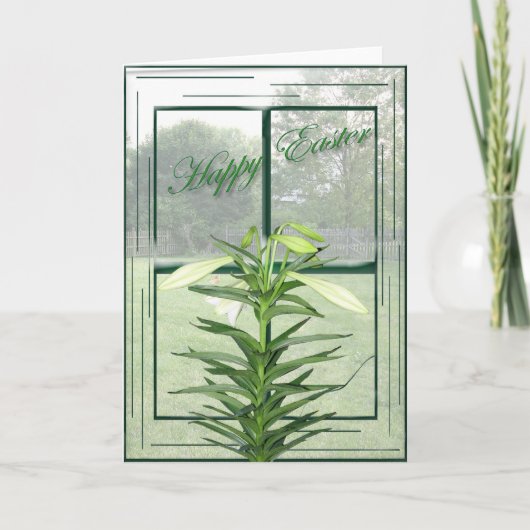写真のイースターカード シーズンカード (正面)