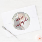 写真のエンベロー婚約したプ ラウンドシール (封筒)