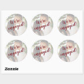 写真のエンベロー婚約したプ ラウンドシール (シート)