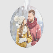 写真のオーナメントまたはラベル オーナメント (正面)