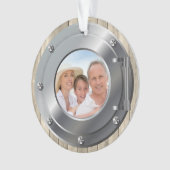 写真のオーナメントまたはラベル – 戻る オーナメント (正面)