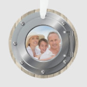 写真のオーナメントまたはラベル – 戻る オーナメント (正面)