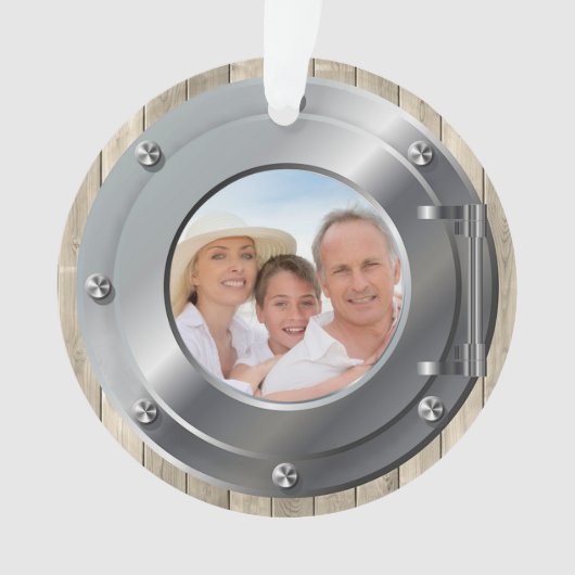 写真のオーナメントまたはラベル – 戻る オーナメント (正面)