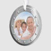 写真のオーナメントまたはラベル – 戻る オーナメント (正面)