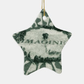 写真のオーナメントを想像して下さい セラミックオーナメント (右)