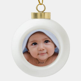 写真のオーナメント セラミックボールオーナメント