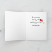 写真のカスタマイズ中国の可能な新年 カード (内部)