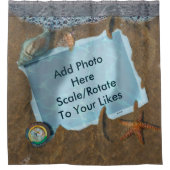 写真のカスタムな写真のシャワーCurtain#2の上で洗浄される シャワーカーテン (正面)