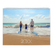 写真のカスタムカレンパーソナライズされたダー写真の追加 カレンダー (カバー)