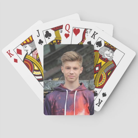 写真のカスタムトランプ トランプ (裏面)