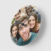 写真のカスタム壁時計 ラウンド壁時計 (傾斜)