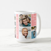 写真のカスタム文字マグ コーヒーマグカップ (正面右)