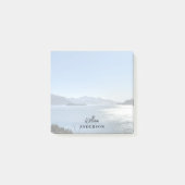 写真のカスタム横長の名前のスクリプト ポストイット (正面)