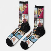 写真のカスタム ソックス (左)