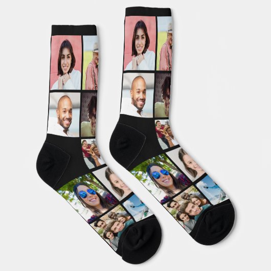 写真のカスタム ソックス (右)