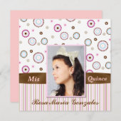 写真のキンセニアの招待状 招待状 (正面/裏面)