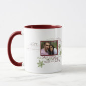 写真のクリスマスのマグ マグカップ (左)