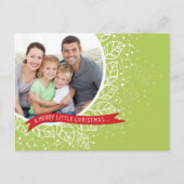 写真のクリスマスの郵便はがき:: 冬の群葉2 シーズンポストカード (正面)