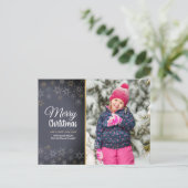 写真のクリスマスカード シーズンポストカード (スタンド正面)