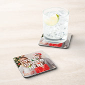 写真のクリスマス コースター (右側)