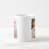 写真のクリスマス コーヒーマグカップ (中央)